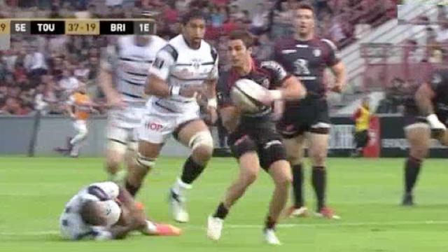 VIDÉO. Stade Toulousain : Sébastien Bézy et Yann David étincelants contre le CA Brive