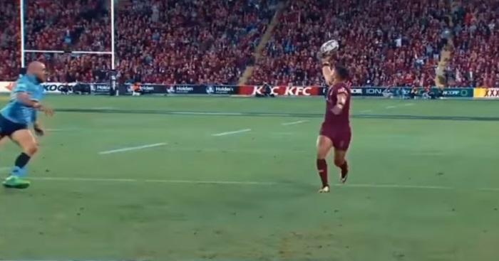 VIDEO. State of Origin - Valentine Holmes jongle avec le ballon et donne la victoire au Queensland