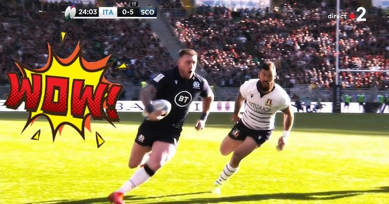 ENFIN ! Stuart Hogg fait parler ses cannes et inscrit un bijou d'essai [VIDÉO]