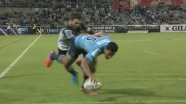 VIDEO. Super 15. Israel Folau fait l'amour à la défense des Brumbies