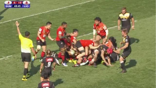 SUPER 18. Les Sunwolves s'inclinent face aux Lions malgré une grosse mêlée