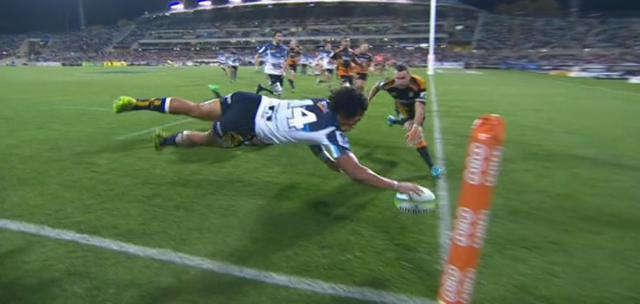 VIDÉO. SUPER RUGBY. Brumbies : Joe Tomane s'offre un essai acrobatique contre les Chiefs