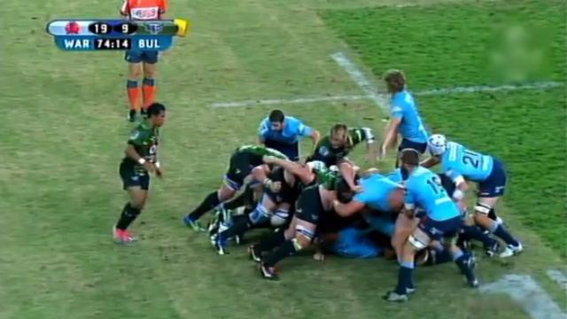 VIDEO. Super Rugby - Trois semaines de frigo pour Flip van der Merwe après son coup de poing vicieux sur Paddy Ryan