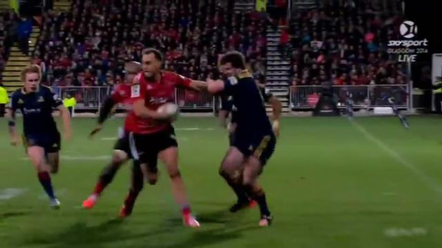 VIDEO. Super Rugby - Israel Dagg se joue de la défense des Highlanders pour un superbe essai