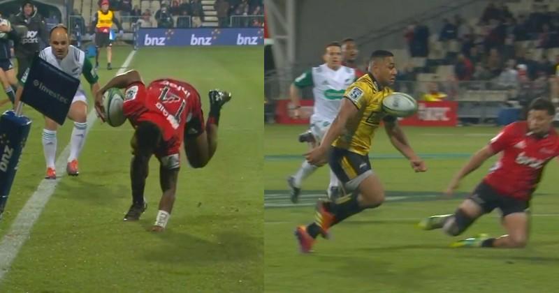 Super Rugby - La dextérité de Reece, le contrôle orienté de Laumape, Crusaders et Hurricanes ont régalé