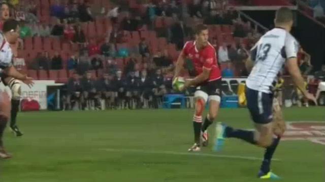 VIDEO. Super Rugby - La magnifique passe bombée de Marnitz Boshoff face aux Rebels