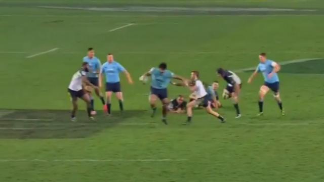VIDEO. Super Rugby - La magnifique percée du géant Will Skelton scelle la victoire des Waratahs sur les Brumbies