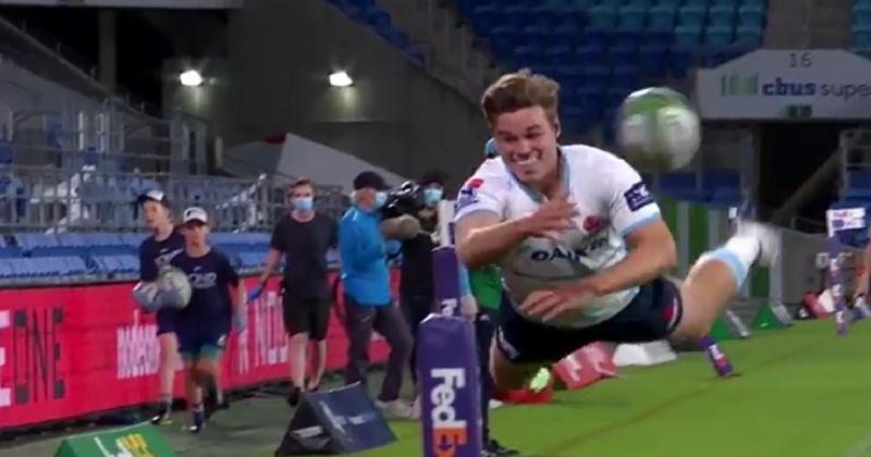 Super Rugby. La nouvelle règle des 50-22 pousse aux gestes spectaculaires [VIDÉO]