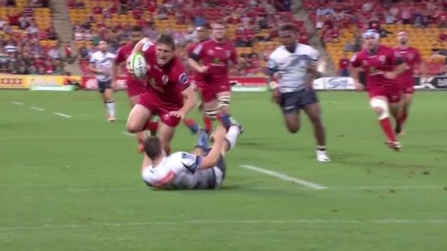 VIDÉO. Super Rugby : Le chef d'oeuvre collectif des Reds face à la Western Force