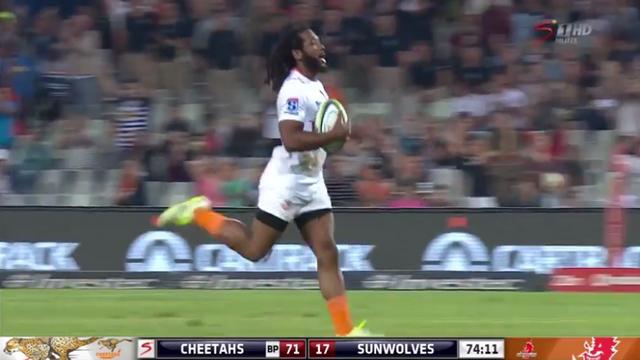 VIDEO. Super Rugby. Les Sunwolves n'avaient pas la tête au rugby et les Cheetahs en ont profité (92-17)