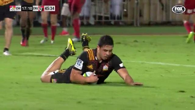 RÉSUMÉ VIDÉO. Super Rugby : les Chiefs battent les Crusaders et prennent la tête de la conférence 