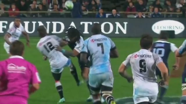 VIDEO. Super Rugby - Ma'a Nonu et Jerome Kaino distribuent les caramels mais ça ne suffit pas face aux Sharks