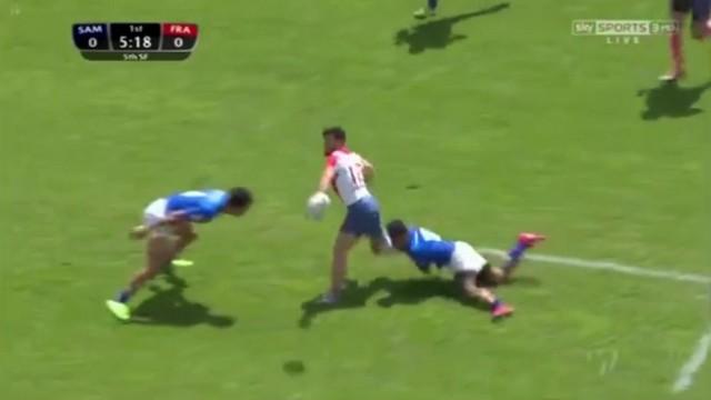 VIDÉO. Paris 7s. Malgré un superbe offload de Palisson et un gros comeback, France 7 échoue à la 7e place