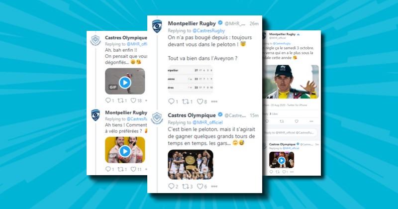 WTF - Sur fond de Tour de France, le MHR et le CO lancent les hostilités sur Twitter