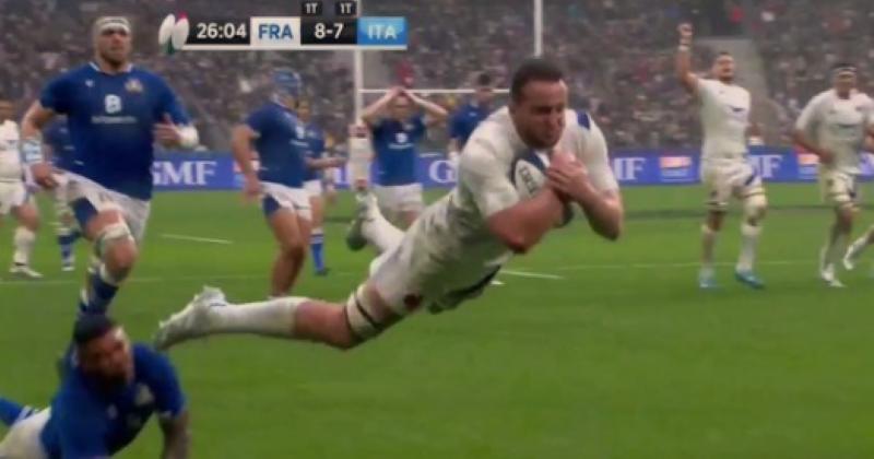 6 Nations. VIDÉO. L'essai de filou de Jelonch pour lancer le Tournoi des Bleus !