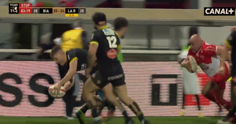 VIDÉO. Top 14. Une fin de match irrationnelle : Biarritz fait tomber La Rochelle et se relance dans la course au maintien