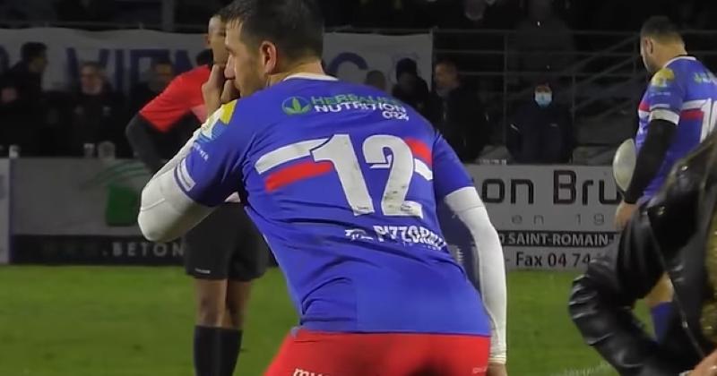 WTF. VIDÉO. Julien Caminati nous fait admirer son déhanché en plein match