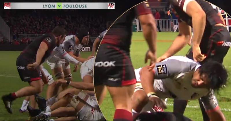 VIDÉO. Top 14 : le superbe geste de Talalelei Gray qui protège son adversaire Virgile Bruni, blessé