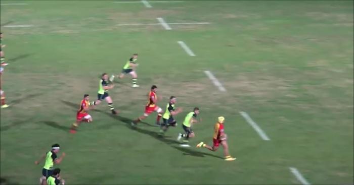 VIDEO. Insolite - USAP : un talonneur de 18 ans traverse le terrain contre le Leinster en amical