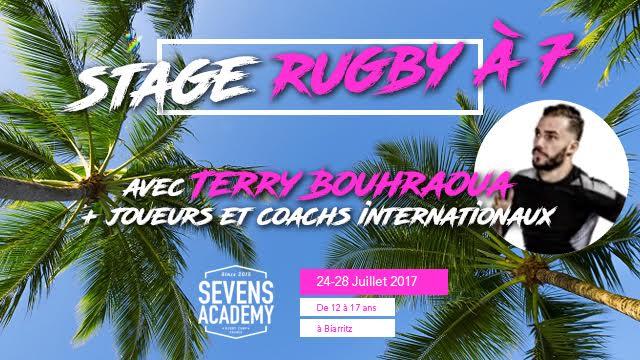 Rugby à 7, Surf et Beach Rugby : la Sevens Academy revient à Biarritz du 24 au 28 juillet prochain !