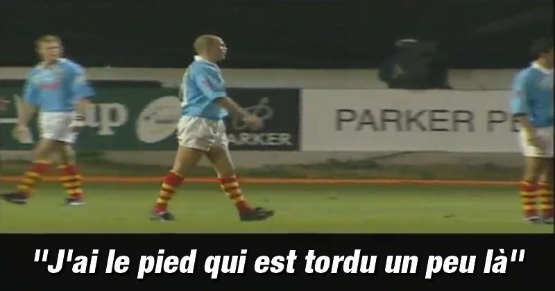 VIDEO. FLASHBACK. Thierry Lacroix embarque un micro pour la première fois dans un match