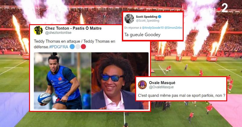 Thomas, Spedding, la mêlée : l'exploit du XV de France vu par les réseaux sociaux !