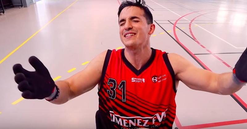 DAAAAMN ! Tibo Inshape s'essaye au Quad Rugby et c'est exquis ! [VIDEO]