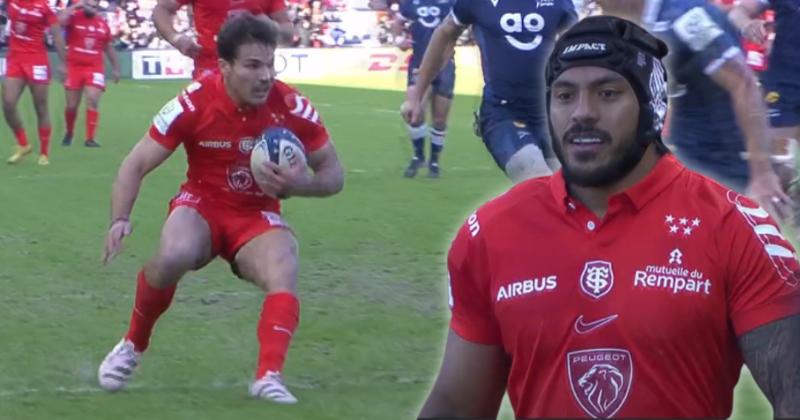 VIDÉO. RUGBY. Avec un essai somptueux d’Antoine Dupont, Toulouse illumine le Wallon