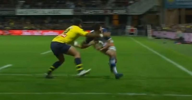 Top 14 - Geoffrey Palis KO après le plaquage haut d'Isaia Toeava