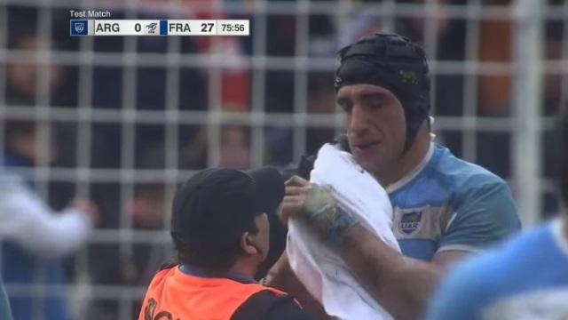 VIDEO. Argentine - France : Yoann Maestri cité... puis blanchi pour un mauvais geste sur Tomas Lavanini