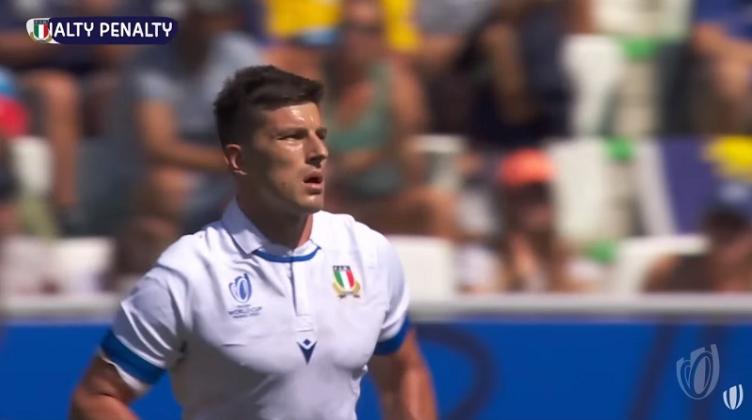 COUPE DU MONDE. ITALIE. Tommaso Allan à 4 points du record de Diego Dominguez