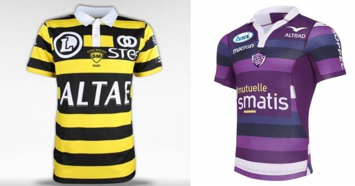 PHOTOS. Le TOP 10 des plus beaux maillots de la Pro D2, saison 2017/2018	