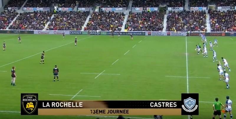 Top 14 - 13e journée. Les compositions de La Rochelle et Castres