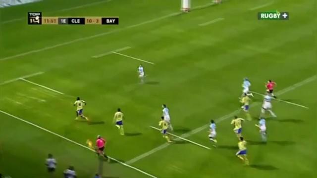 VIDEO. Top 14 - ASM. Peceli Yato conclut une superbe action de 100 mètres