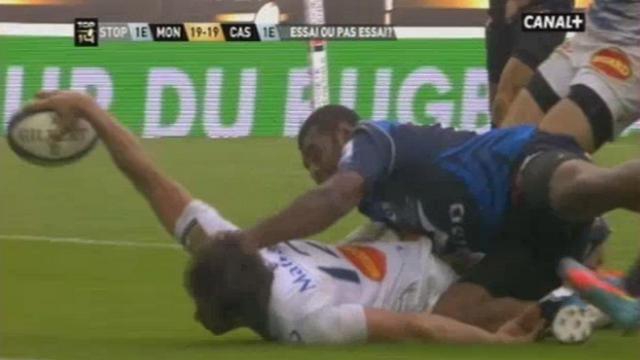 VIDEO. Top 14 - Demi-finale. Les sauvetages in extremis de Montpellier face Castres Olympique 