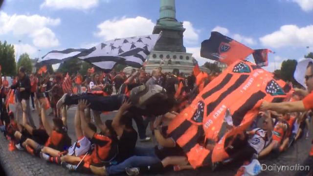 VIDEO. Top 14 - Finale - RCT - CO. Les supporters toulonnais prennent d'assaut la capitale