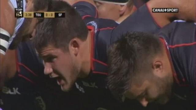 VIDEO. Stade Toulousain - Julien Marchand, 19 ans, fait le job au talon pour son premier match en Top 14 face au Stade Français