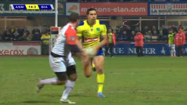 RESUME VIDEO. Top 14 - L'ASM n'a pas rigolé face à Biarritz avec de très beaux essais