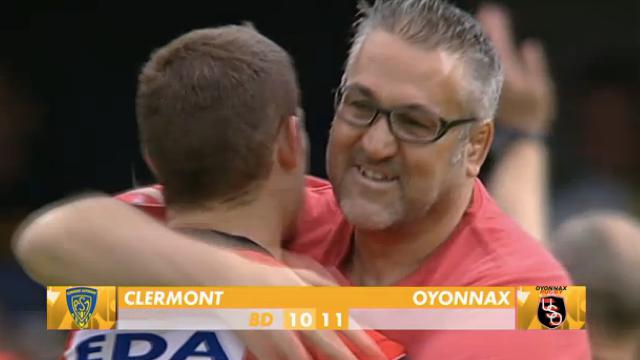 VIDÉO. TOP 14. Oyonnax réussit l'exploit et s'impose face à Clermont au stade Marcel-Michelin