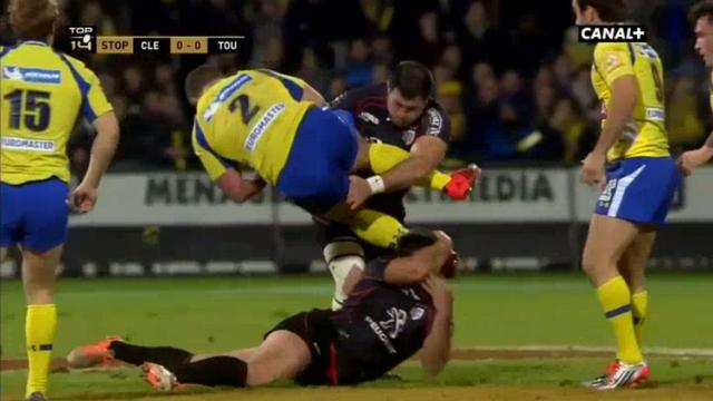 VIDEO. Top 14. L'impressionnant plaquage de Julien Marchand et Vasil Kakovin sur Kayser 