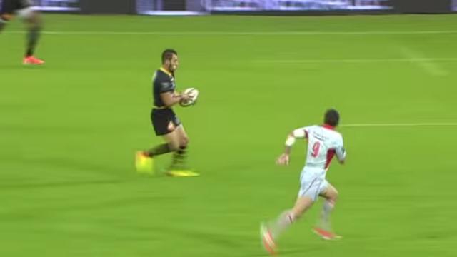 VIDEO. Top 14 - Chistera et petit coup de pied par-dessus, la superbe action de la Rochelle face au LOU 