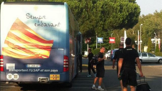 Top 14 : Le bus de l'USAP caillassé non loin du stade d'Oyonnax