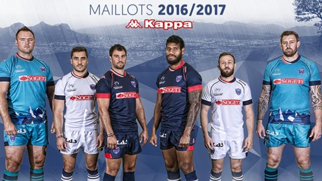 Top 14. Le FC Grenoble dévoile ses nouveaux maillots pour la saison 2016-2017