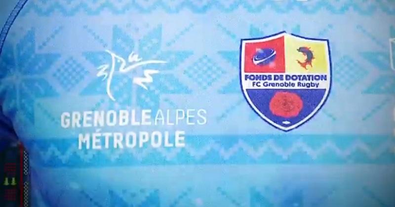 TOP 14 : le FC Grenoble dévoile son maillot collector pour le Boxing Day