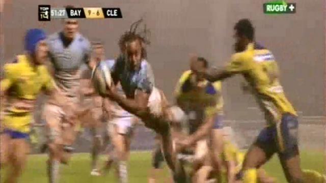 VIDEO. Top 14 : le trio 9-10-12 de l'Aviron bayonnais incisif face à l'ASM