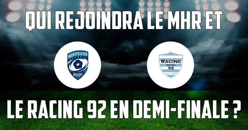 Top 14 - Les affiches des barrages avec Montpellier, le Racing et Toulouse