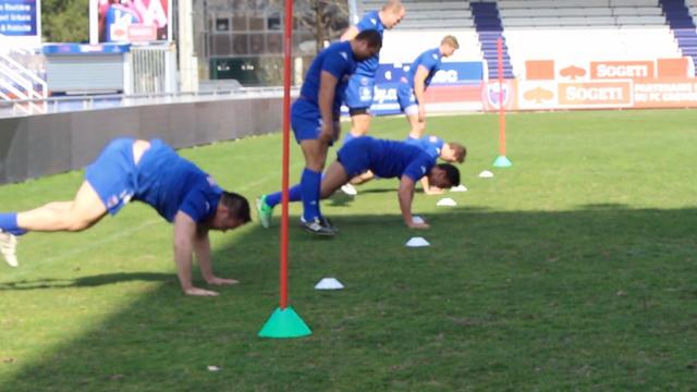 VIDEO. Top 14. Les joueurs du FCG en bavent lors d'une grosse séance de conditioning 