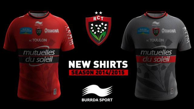 VIDEO. Top 14 - Les nouveaux maillots du RCT pour la saison 2014-2015