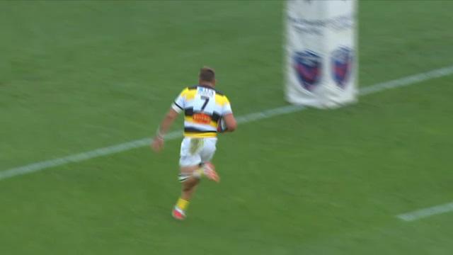 VIDEO. Top 14 : le magnifique essai de 100M du Stade Rochelais face à Grenoble