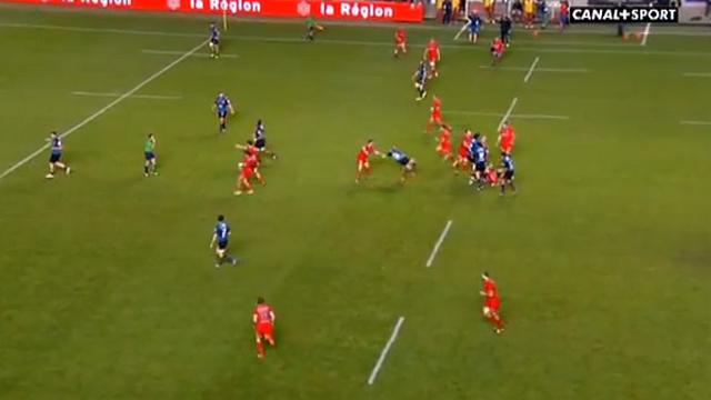 VIDEO. Top 14. MHR - FCG : La décapitation de Vincent Campo sur Benoît Paillaugue